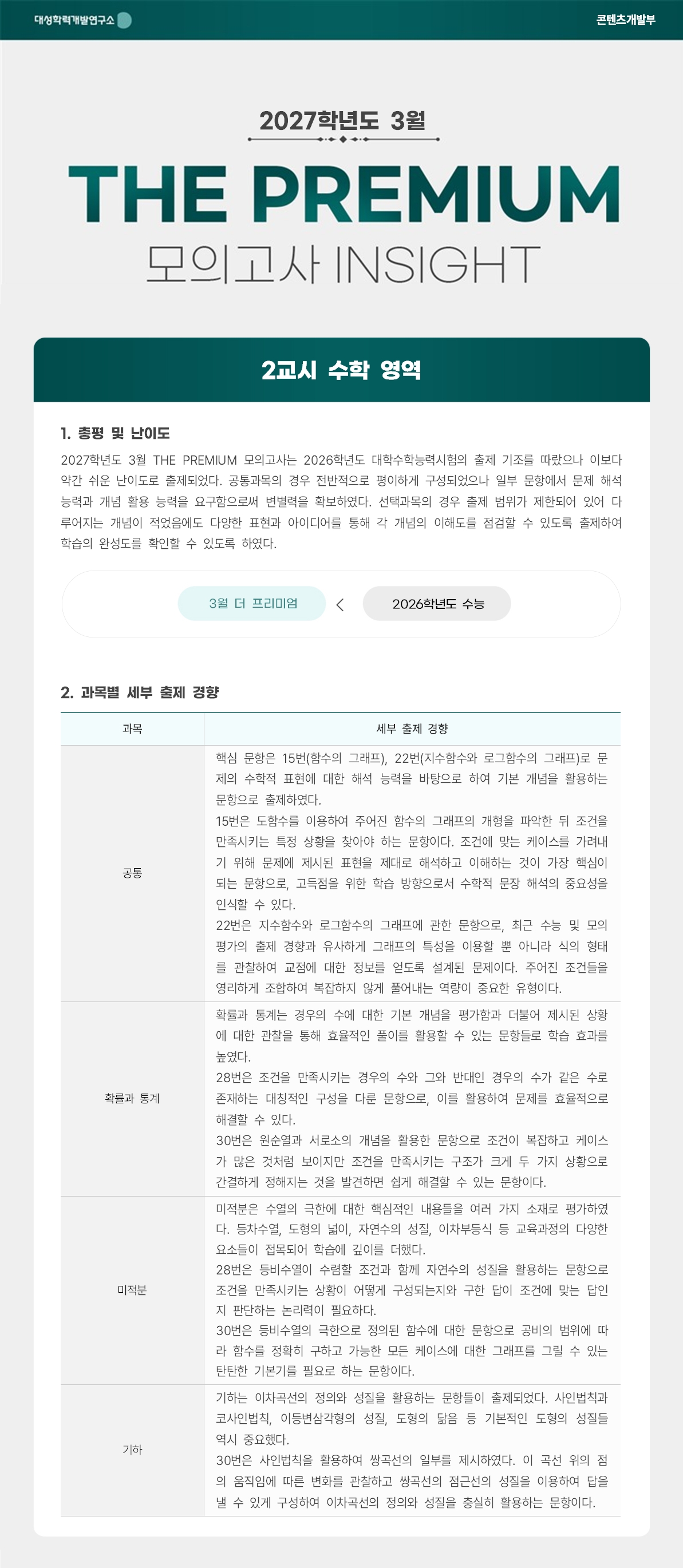 2027학년도 3월 THE PREMIUM 모의고사 INSIGHT 수학001.jpg